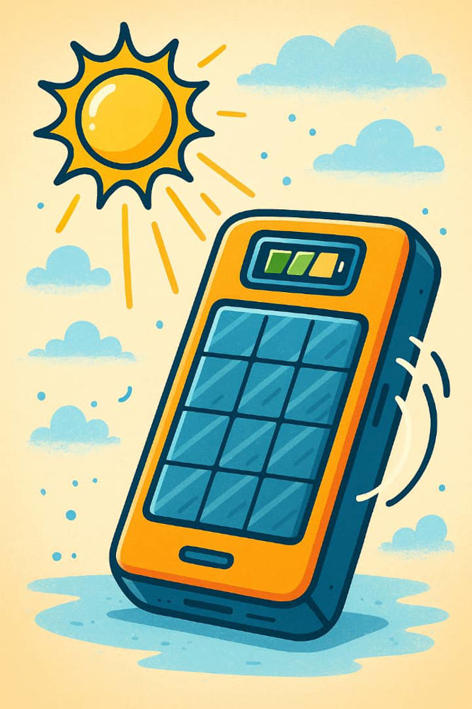 پاوربانک خورشیدی